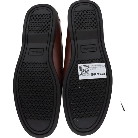 Aston Marc Abrams Comfort Loafers Tan Slip-On Men's US 9M - Picture 6 of 6